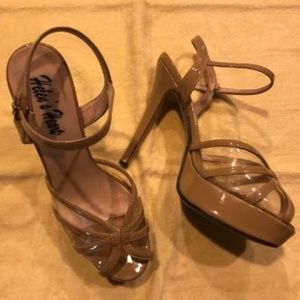 Pageant competition heels